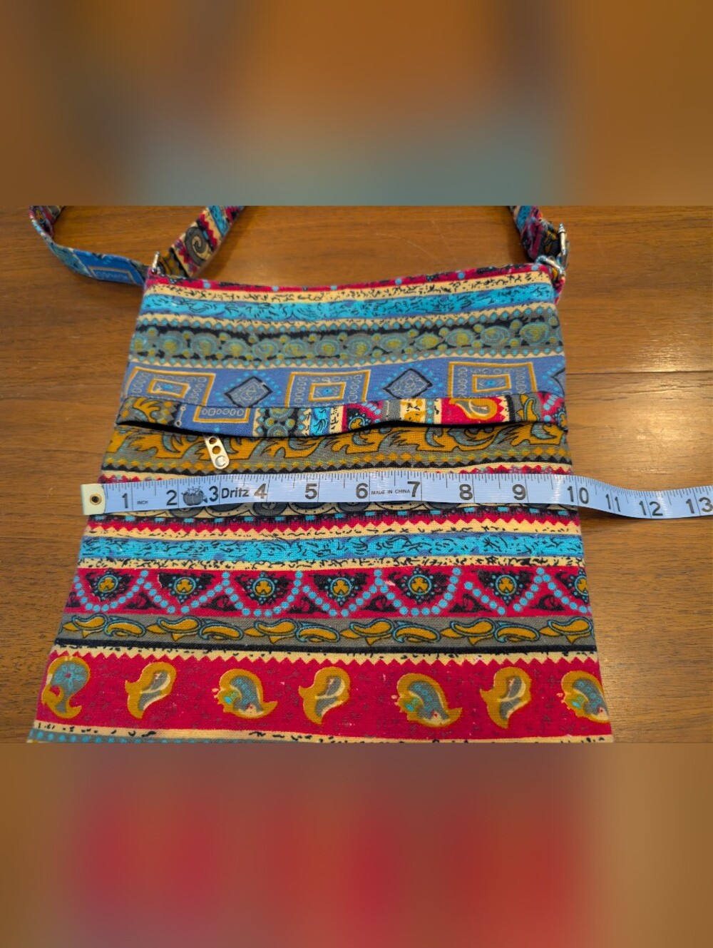 Multi Pattern Adjustable Crossbody Bag - Picture 13 of 15